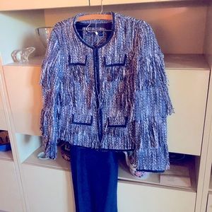 A Tyler Boe blazer. Pants separate listing